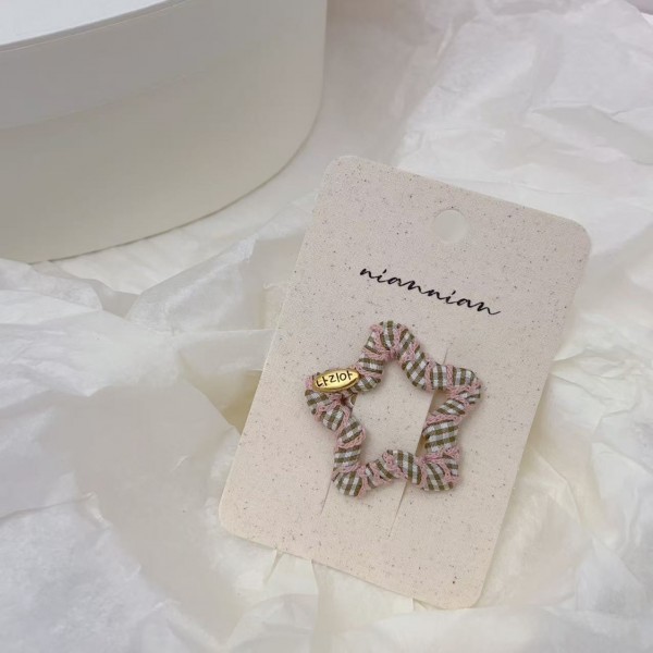 Niannian NianNianjia's new lace flower children's BB hair clip, sweet and cute, colorful Korean version, Korean style ins