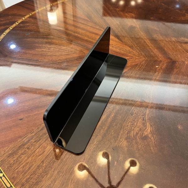 Acrylic L-shaped partition, bathroom mirror cabinet, gap partition, anti drop storage, layered bathroom cosmetics storage