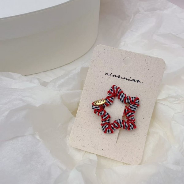 Niannian NianNianjia's new lace flower children's BB hair clip, sweet and cute, colorful Korean version, Korean style ins