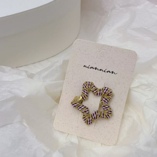 Niannian NianNianjia's new lace flower children's BB hair clip, sweet and cute, colorful Korean version, Korean style ins
