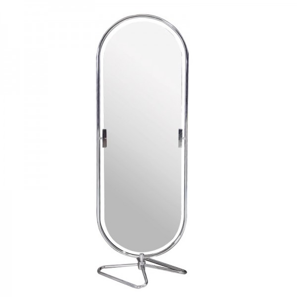 Full-length mirror, Instagram-style, one-piece butterfly dressing mirror, antique rotating floor-standing mirror