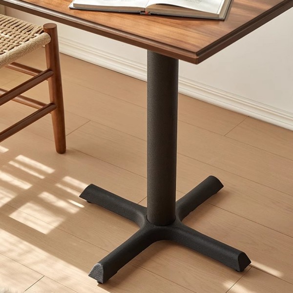 Solid wood small square table coffee table balcony antique restaurant internet celebrity coffee square table