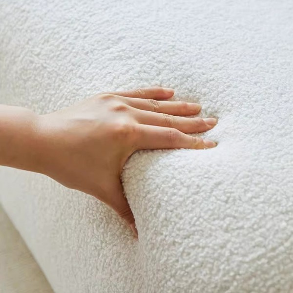 Single sofa, Nordic lazy sofa, can be used for lying down or sleeping, balcony leisure chair, lambswool