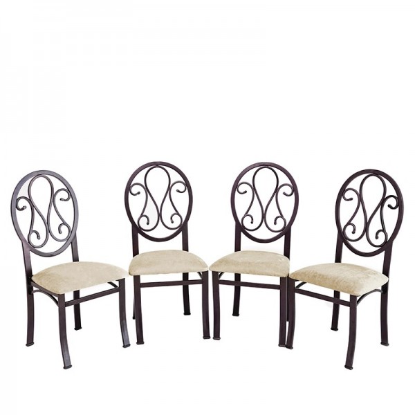 Nordic glass dining table, modern minimalist luxury living room round table, dining table and chairs
