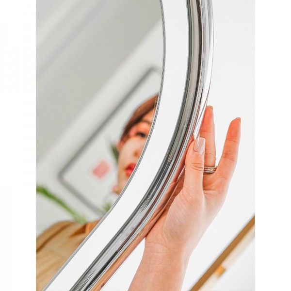 Full-length mirror, Instagram-style, one-piece butterfly dressing mirror, antique rotating floor-standing mirror
