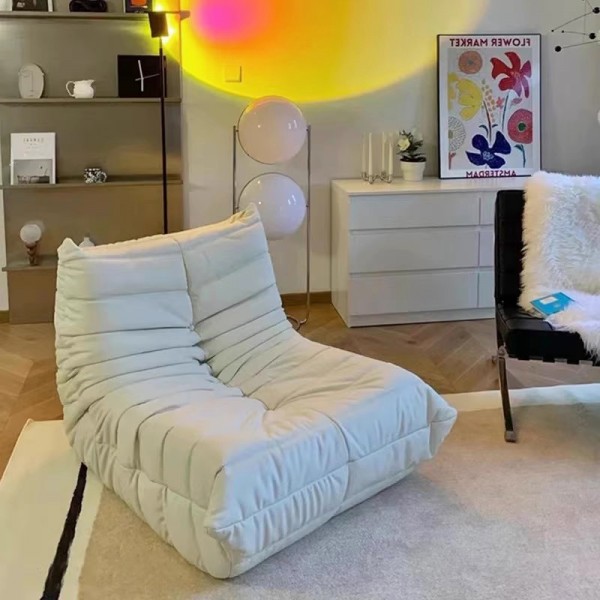 Caterpillar Sofa Home Tatami Lazy Chair for Lying Down and Sleeping Living Room Leisure Single Chair