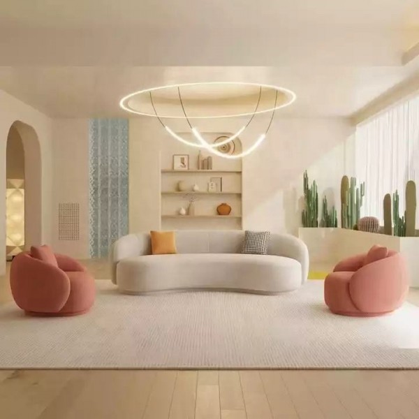 Luxury Modern White Lamb Wool Chesterfield Sectional 3 Seater Sofa Bed Julep Designer Living Room Furniture Set