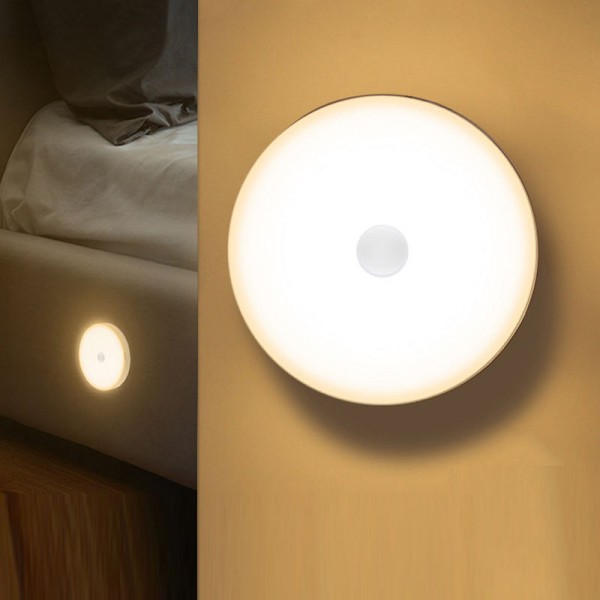 Modern Smart Stick LED Night Light Lamps Infrared Detection Motion Sensor Stair Step Light Battery Operated Sensor Lights for