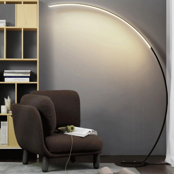 Home Decorations Floor Lamp for Living Room Bedroom Modern Remote Control LED Standing Light