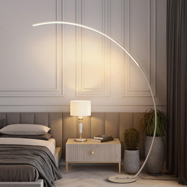 Home Decorations Floor Lamp for Living Room Bedroom Modern Remote Control LED Standing Light