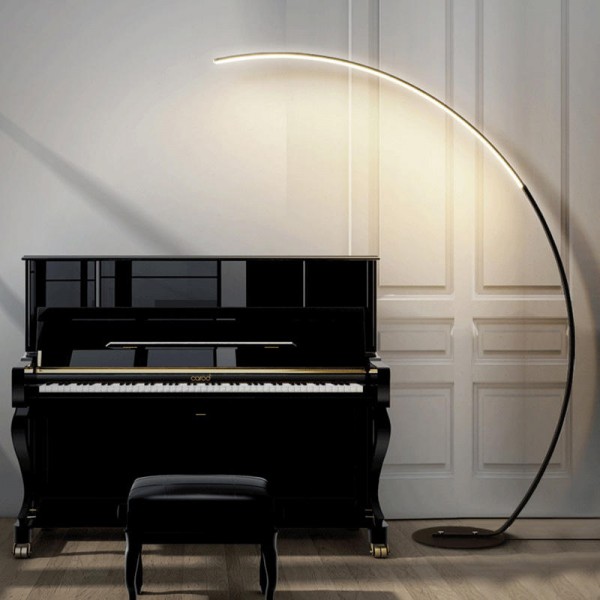 Home Decorations Floor Lamp for Living Room Bedroom Modern Remote Control LED Standing Light