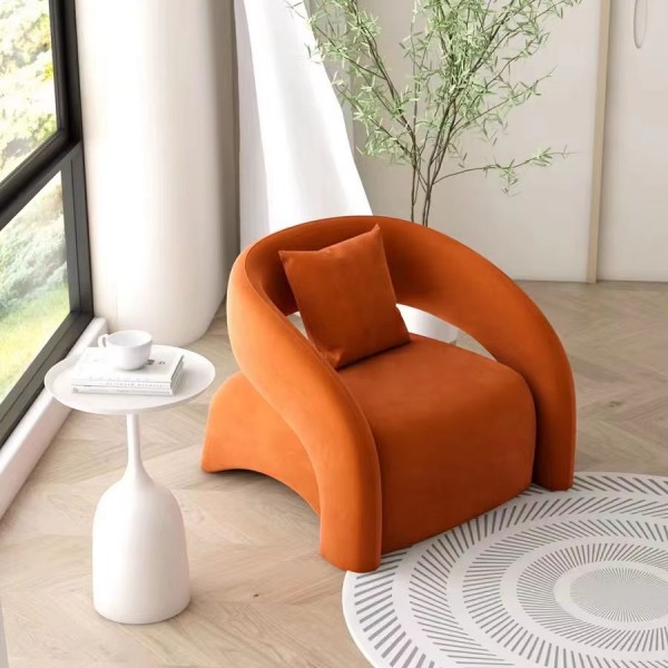Single Leisure Sofa Chair for Living Room Dining Simple Lazy Design Leisure Furniture