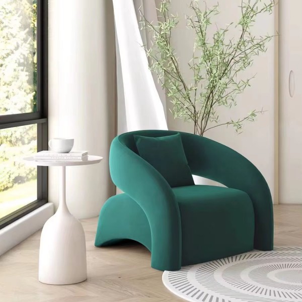 Single Leisure Sofa Chair for Living Room Dining Simple Lazy Design Leisure Furniture
