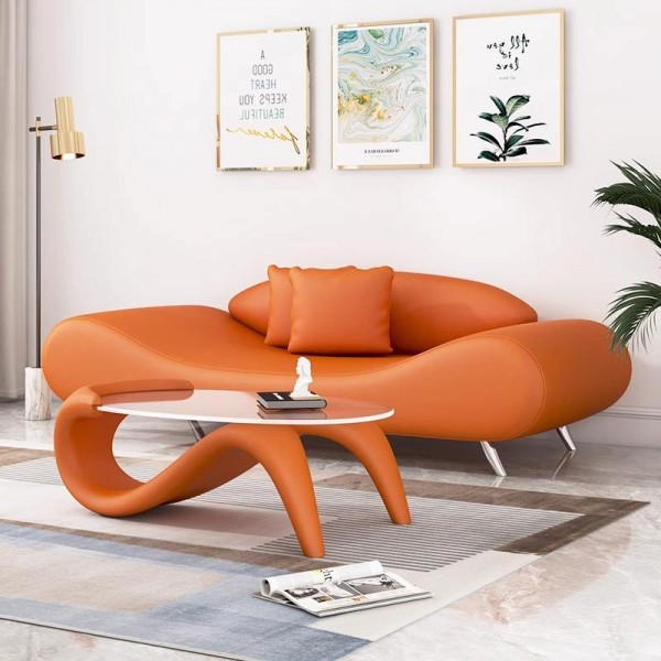 Contemporary Unique Design Sofa Set Modern Home Furniture for Apartment & Bedroom Tender Fabric with Vintage Hotel Style