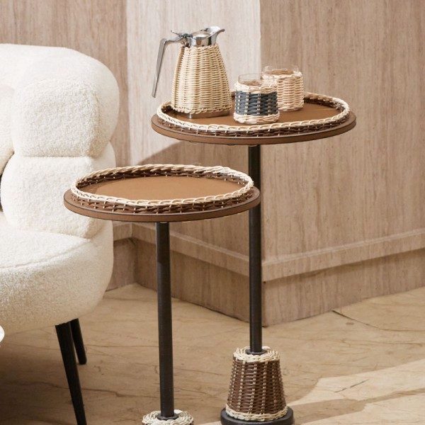 Minimalist Interior Design Home Decor Brown Tea Table Object Decor Home Accessory for Living Room