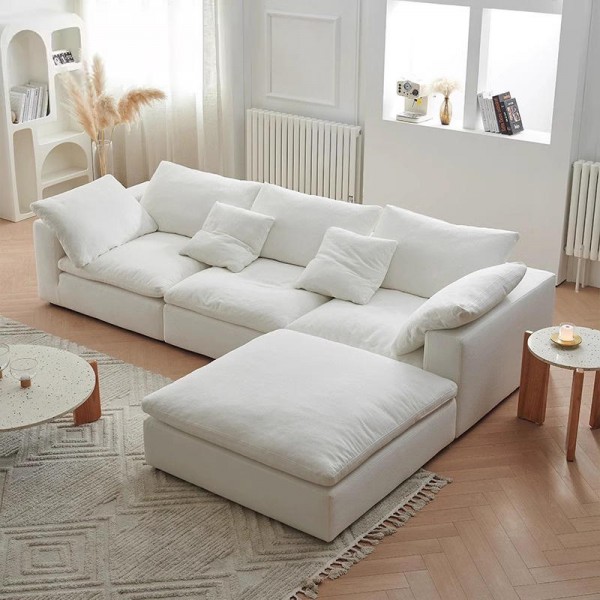 Luxury Home Furniture Modular Sectional Vacuum Couches Full Sponge Compressed Sofa Set Furniture Couches for Living Room