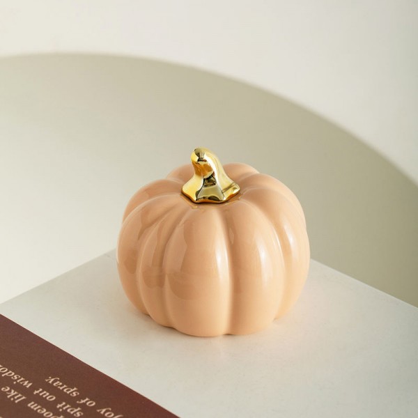 New Listed Decoration for Home Ceramic Pumpkin for Home Decor Rustic Style Decor for Home Interior