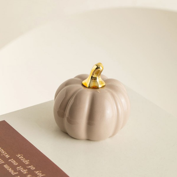 New Listed Decoration for Home Ceramic Pumpkin for Home Decor Rustic Style Decor for Home Interior