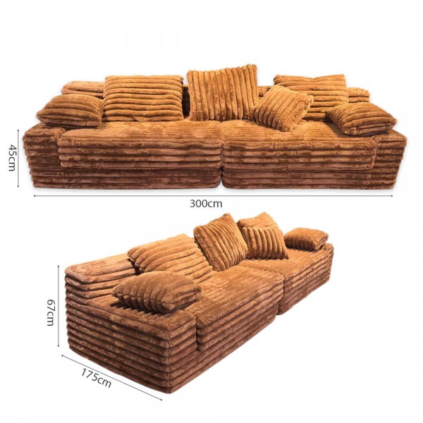 Modern Luxury Couch Living Room Sofa Sectional Furniture Indoor l Shape for Home Lazy 3 Seater Relaxing Designs