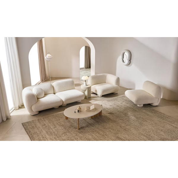 Modern Luxury Couch Home Office Furniture Set Modular Living Room Sofa Sectional Corner Combination Set Fabric Sofa