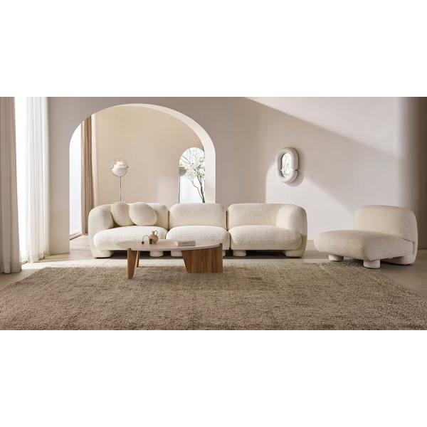 Modern Luxury Couch Home Office Furniture Set Modular Living Room Sofa Sectional Corner Combination Set Fabric Sofa