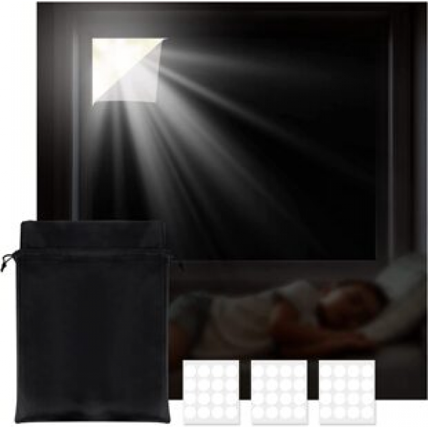 Factory direct supply wholesale portable travel curtains with 100 shading suction cups self-adhesive DIY boutique popular curtains cross-border