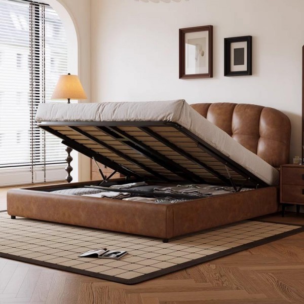 Classic King Size Bedroom Set European Style Hot Sell Royal Luxury Bedroom Furniture Up-holstered Beds with High Quality on Sale