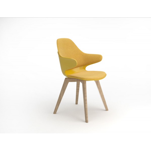 Exclusive Innovative Design Accent Chairs Furniture Living Room Modern Wooden Lounge Blue Accent Chair