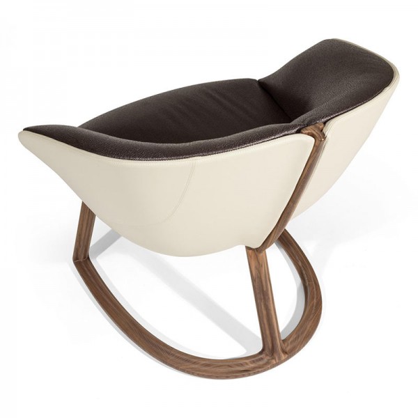 Living Room Furniture Contemporary Single Sofa Italy Modern Design Upholstered Relaxed Genuine Leisure Chairs Luxury Arm Chair