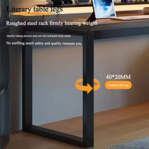 A solid wood desk and bookshelf integrated design suitable for students and families is coming soon! A great learning aid