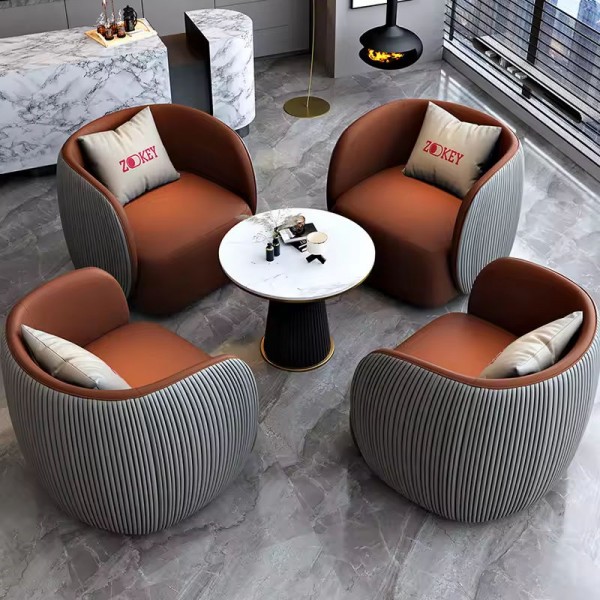 High-End Upholstered Sofa Set with Coffee Table Stylish Living Room Furniture Modern Design Durable Sectional Sofa