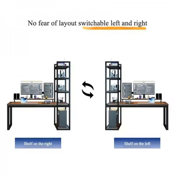 A solid wood desk and bookshelf integrated design suitable for students and families is coming soon! A great learning aid