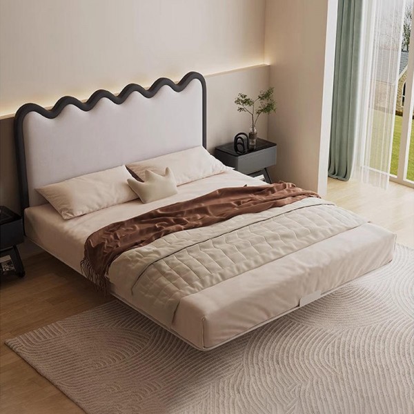 High Quality Modern Metal Queen Bed Double Master Room Home Luxury King Size Mdf Bedroom Furniture Set