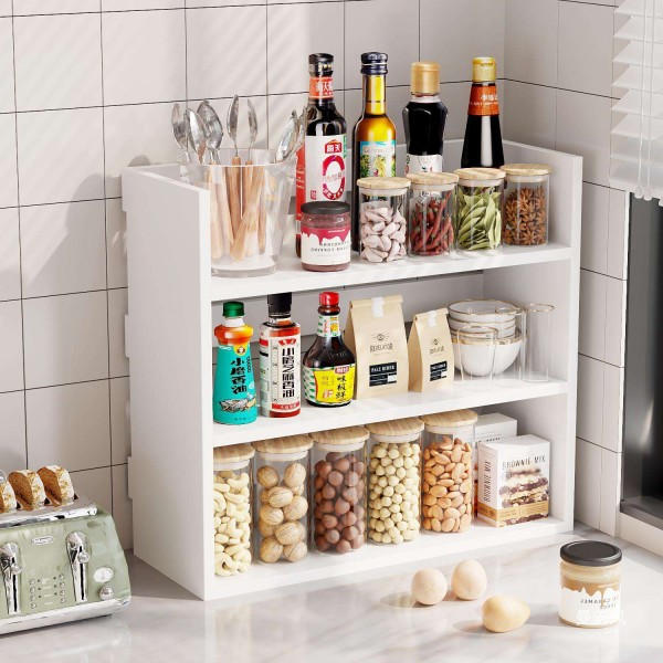 Bamboo Makeup Organiser Multifunctional Skincare Toiletries Desktop Home Accessories Display Rack