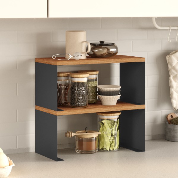 Kitchen storage accessories, functional metal steel shelves, storage design, home storage boxes