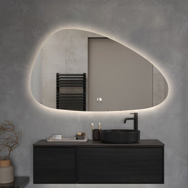 Hotel/ Home/ Villa Luxury Creative Frameless Irregular Special LED Smart Mirror