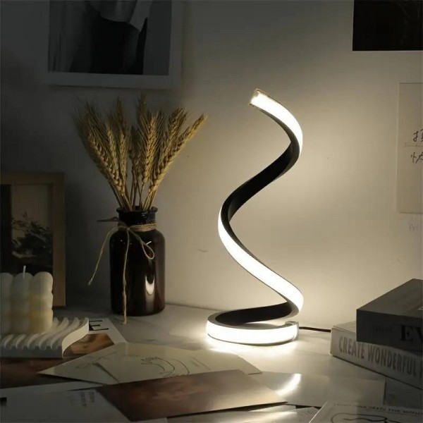 Modern Charger Lamp Touch Control Led Night Light Desk Lamp Hotel Bedside Cordless USB Cable 5V Alien Desk Lamp