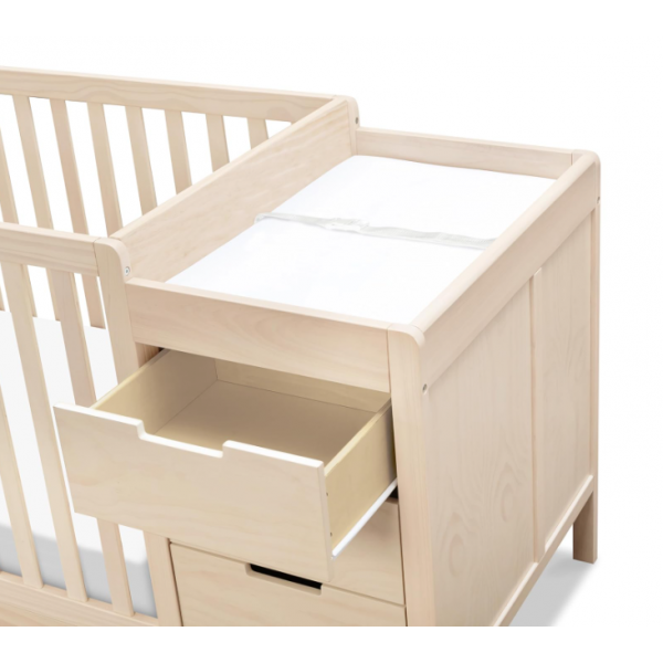 Suitable for Children Home Furnishing Items Customized Diaper Baby Crib Four-in-One Solid Wood Bed
