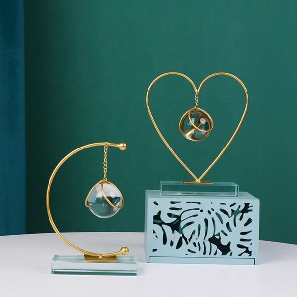 Modern Nordic Home Decor Pieces Interior Table Living Room Gold Accessories Other Luxury Crystal Decoration Home Decor for Home