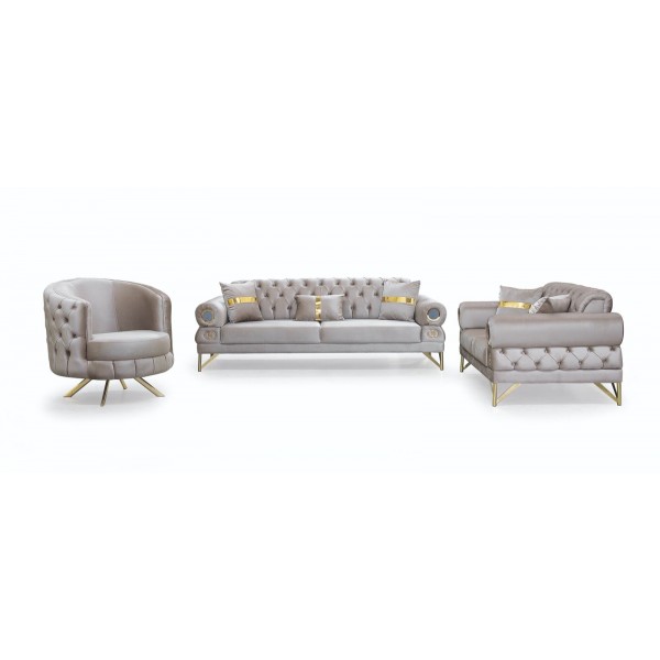Wholesale Soft and Comfortable Home Sofa Set Modern Living Room Furniture