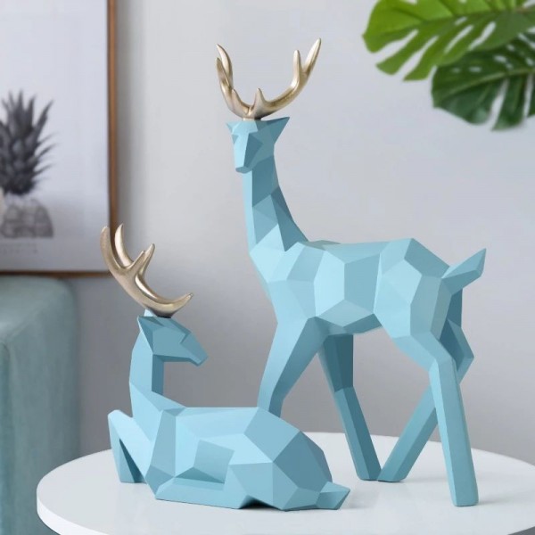 Home Decor Creative European Style Home Furnishing New Innovative Product Home Room Furniture Decoration Figurines Resin Crafts