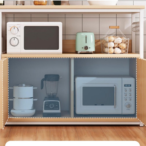 Kitchen Shelf Household Floor Multi-layer Cabinet Storage Rack.