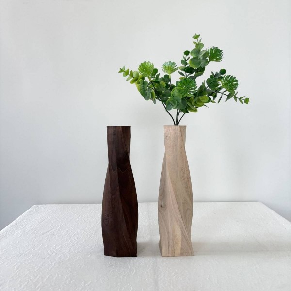 Nordic Simplicity Modern Style Wood Creative Home Furnishings Decorative Living Room Restaurant Decorations Flower Arrangement