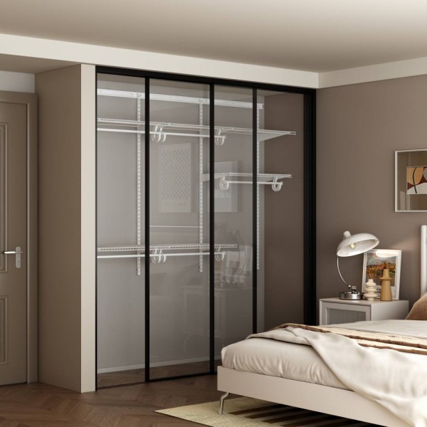 Modern Bedroom Furniture Superior Quality Steel Cloth Wardrobe Closet System Easy Assembly Durable Convertible for Hotel Use