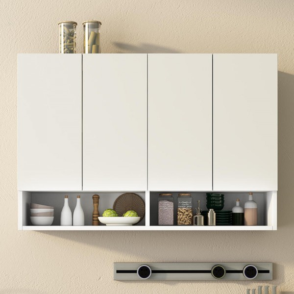 Factory Direct Sales of Kitchen Wall Cabinets and Large-space Bathroom Storage Cabinets