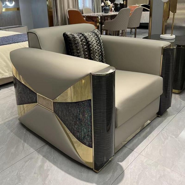 Luxury Design Modern Home Furniture I Shape love Two Sac Seater Sectional Sofa Set for Living Room