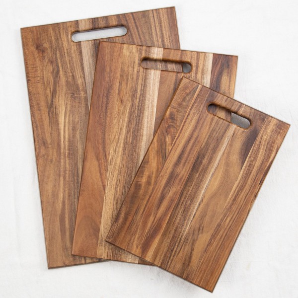 High Quality Most Popular Kitchenware Custom Solid Wood Chopping Board Acacia Wood Cutting Board