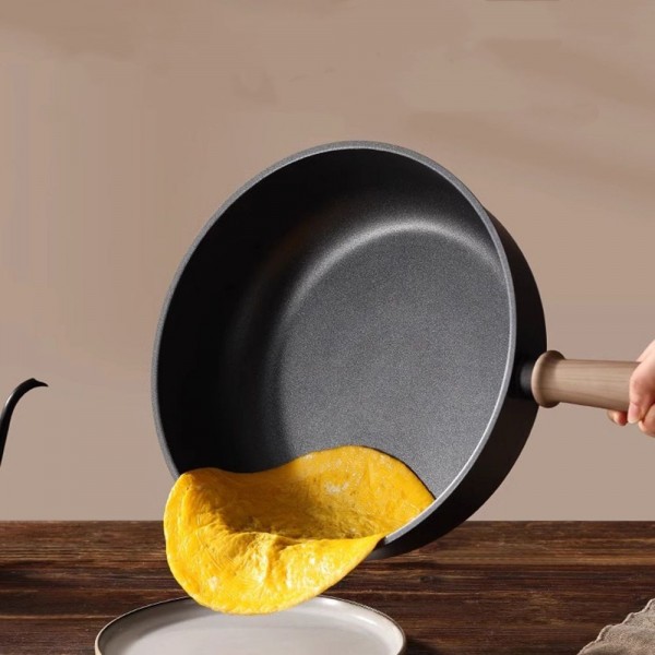 Household Titanium Coating Die-cast Aluminum Non-stick Cookware Set Granite Gas Induction Cooker Universal Cooking Pots Set