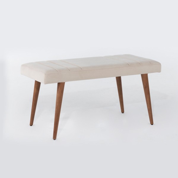 Complete Set of Dining Table and 6 Chair with Leather Fabric 100% Solid Wood Furniture Restaurant Hotel Kitchen Cafe Garden