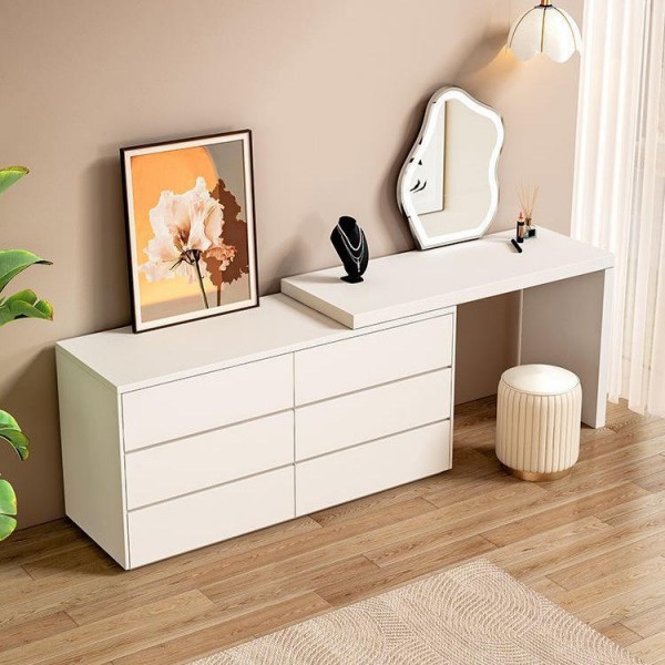 Home Furniture Wholesale Bedroom Apartment Modern Simple Makeup Mirror Wardrobe